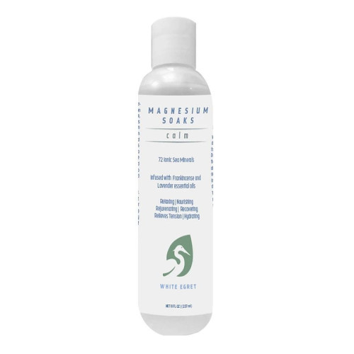White Egret Calm Magnesium Soak 8 fl. oz.