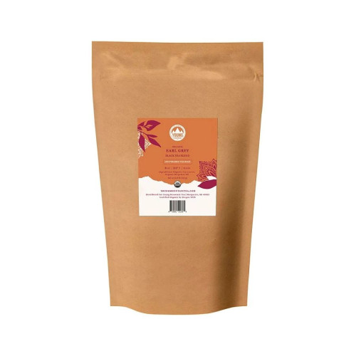 Young Mountain Tea Organic Earl Grey 100 pyramid tea bags in bag