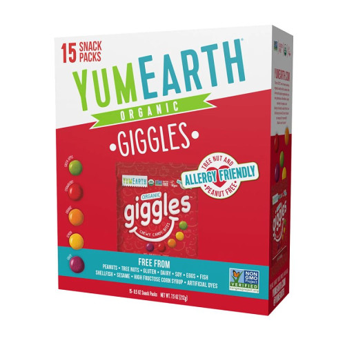 YumEarth Organic Giggles 15 count box