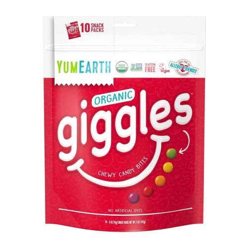 YumEarth Organic Giggles 10 (0.5 oz.) packs