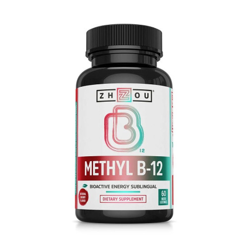Zhou Methyl B-12 60 Cherry Micro Lozenges