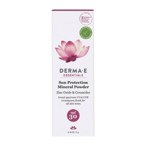 Derma E Sun Protection Mineral Powder SPF 30 0.16 oz.