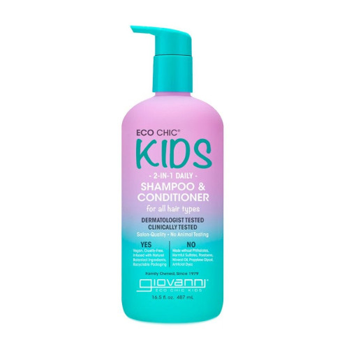 Giovanni Eco Chic Kids 2-in-1 Shampoo & Conditioner 16.5 fl. oz.