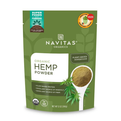 Navitas Organics Hemp Powder 12 oz.